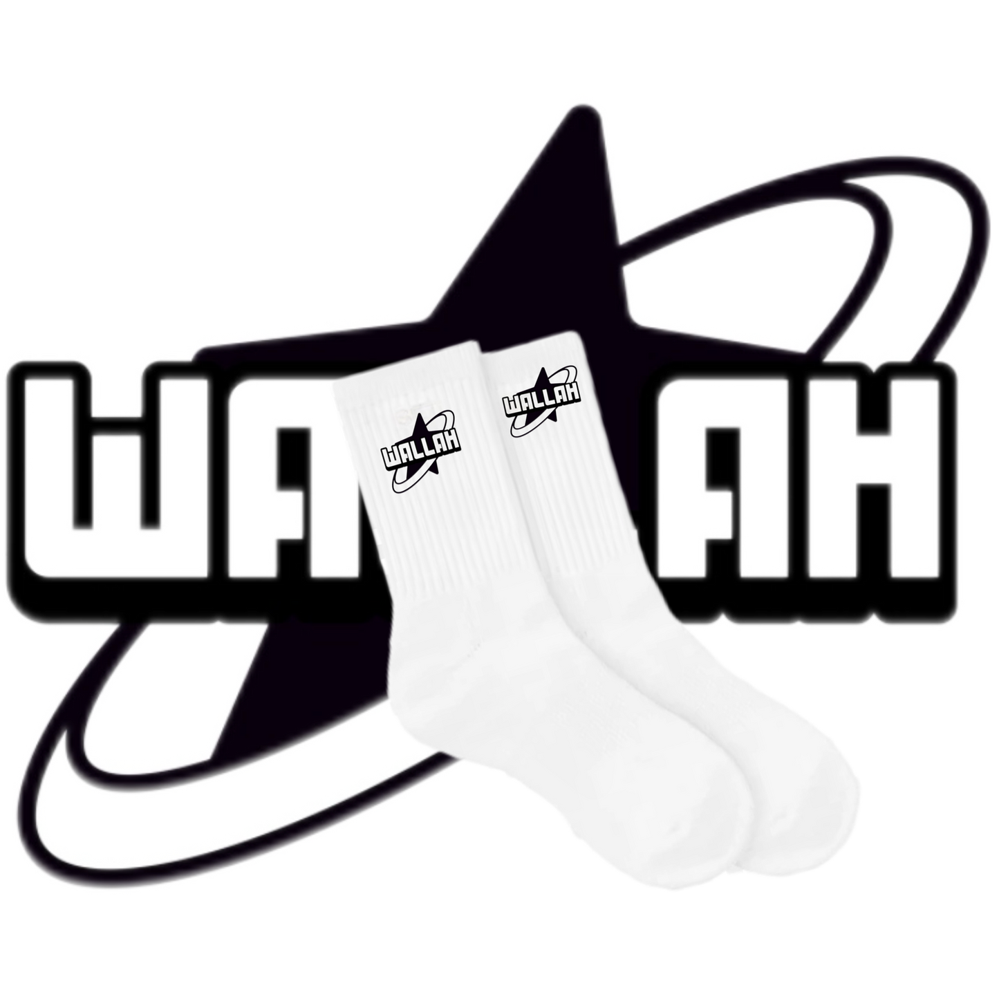 3 PAIR WHITE SOCKS