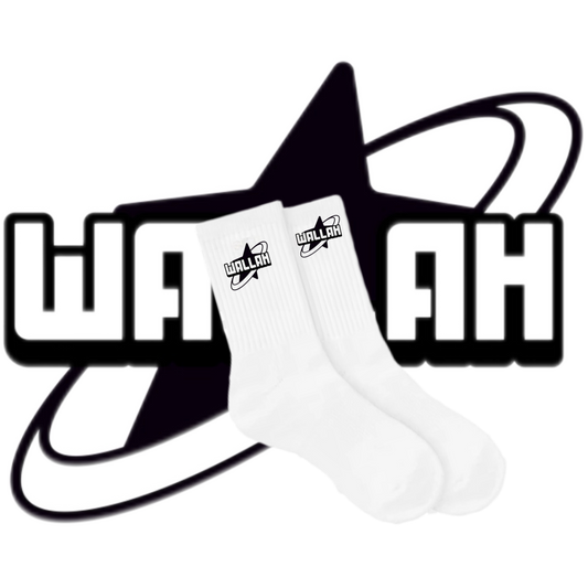 3 PAIR WHITE SOCKS