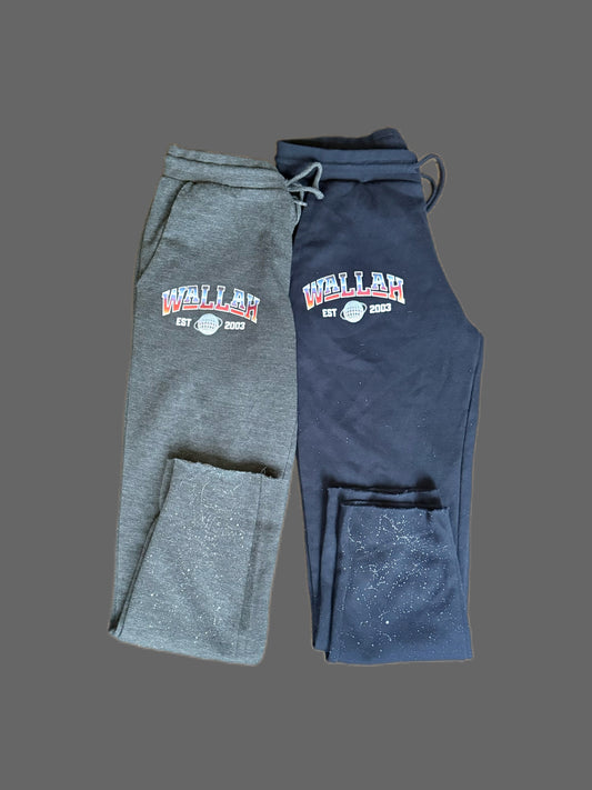 BLUE-COLLAR TAILORED OPEN -CUT SWEATS